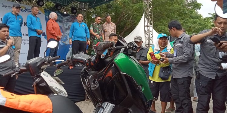 Dishub Kota Banjarmasin Launching Program E-Parkir