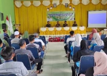 300 Petugas KPPS Kecamatan Satui Dibekali Sosialisasi