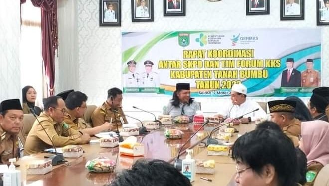 FKKS Tanah Bumbu Rapat Rakor dengan Bupati