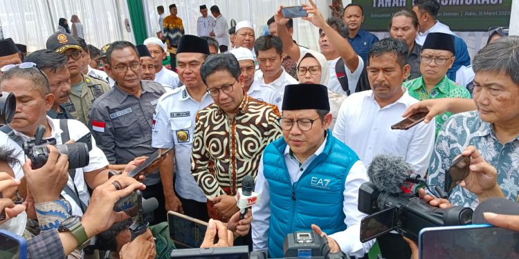 Bupati Zairullah Sambut Kedatangan Muhaimin dan Mendes PDTT
