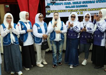 IWAPI HSU Gelar Pasar Murah