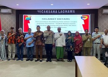 Polres Tanah Bumbu Gelar Penelitian Terkait Kepercayaan Masyarakat Terhadap Polri