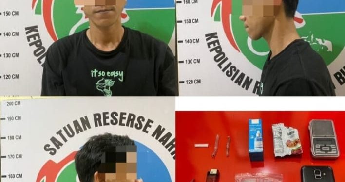 Pelaku Penyalahgunaan Narkoba Ditangkap Polisi