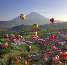 Viral, Festival Balon Udara Wonosobo Ini Disebut Cappadocia nya Indonesia