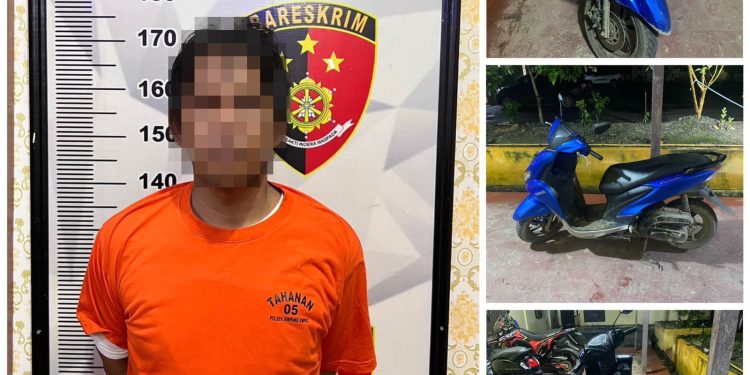 Polisi Tangkap Pelaku Pencuri Sepeda Motor