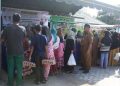 Gerakan Ibu Peduli Kecamatan Angsana Bantu Masyarakat Lewat Pasar Murah
