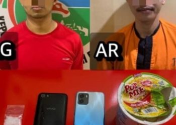 Polisi Amankan Dua Pelaku Diduga Lakukan Transaksi Sabu