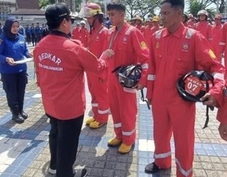 Terdaftar di E-Damkar, Lebih 5 Ribu Relawan Pemadam Banjarmasin Dilindungi Asuransi Ketenagakerjaan