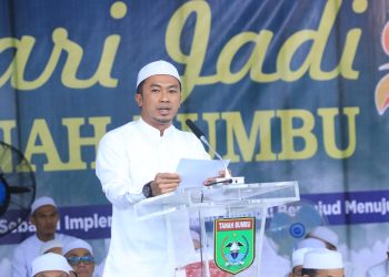 Hari Jadi ke 20, Wakil Ketua DPRD Tanbu Bacakan Sejarah Pembentukan Tanah Bumbu