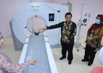 Walikota Ibnu Sina Launching Pelayanan CT- Scan 128 Slices RSUD Sultan Suriansyah