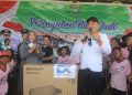 HUT Ke-2 Kecamatan Teluk Kepayang, Warga Kurang Mampu – Lansia Dapat Paket Sembako
