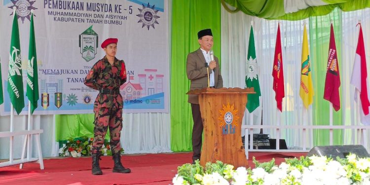 Ambo Sakka Buka Musda ke-5 Muhammadiyah dan Aisyiyah Tanah Bumbu