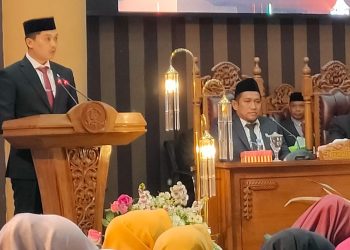 Andrean Atma Maulani Resmi Jabat Ketua DPRD Tanah Bumbu Gantikan Almarhum H.Upi