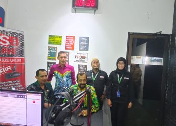 KPID Kalimantan Selatan Nilai Ruangan Siaran RSB Tanah Bumbu Cukup Bagus
