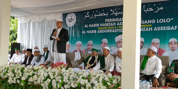 Abah Zairullah Hadiri Haul Habib Hamzah Assegaf ke-84