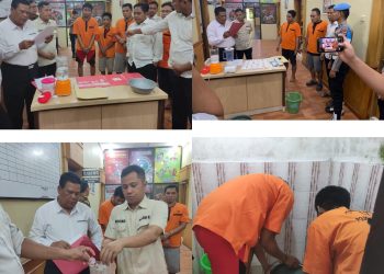 Puluhan Gram Sabu dan Ribuan Butir Obat Putih Dimusnahkan Polres Tanah Bumbu