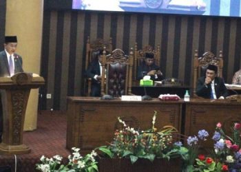 Sebelum Hari Jadi ke 20, Bupati Sampaikan Pidatonya di DPRD Tanbu