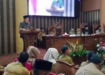 Eksekutif Berikan Jawaban Atas Pemandangan Umum Fraksi Terkait Dua Raperda