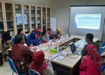 Dukungan DP3AP2KB dalam Proses Verifikasi Lapangan Lomba Prestasi Terbaik Pelayanan KB dan TPMB Kalsel 2023
