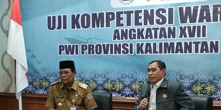 Gubernur Hadiri Pembukaan UKW XVII PWI Kalimantan Selatan