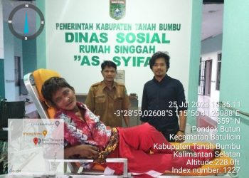 Pemulangan Orang Terlantar dugaan ODGJ oleh Dinas Sosial Tanah Bumbu