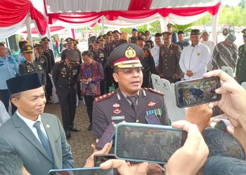 Kapolres Tanah Bumbu AKBP Tri Hambodo Berharap Anggotanya Profesional Dalam Pelayanan