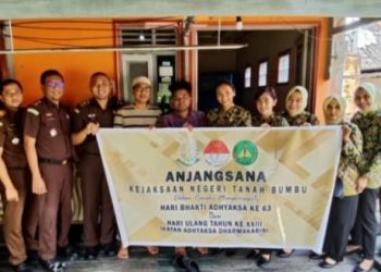Kejari Tanah Bumbu Anjangsana, Kunjungi Purnabhakti Kejaksaan