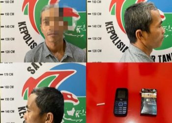 Seorang Pria Paruh Baya Diamankan Polisi