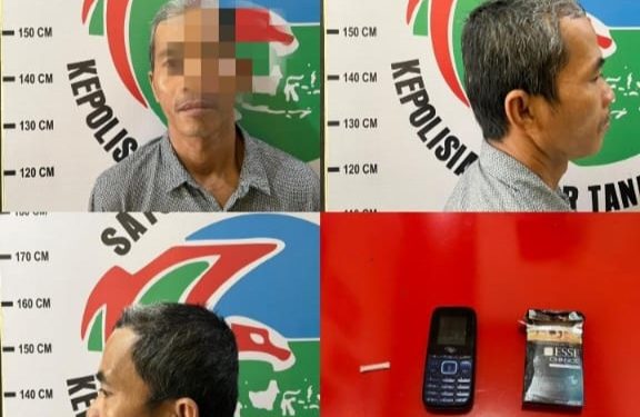 Seorang Pria Paruh Baya Diamankan Polisi