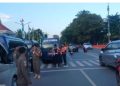Kafilah MTQN Tanah Bumbu Dikawa Dikawal Menuju Banjarbaru
