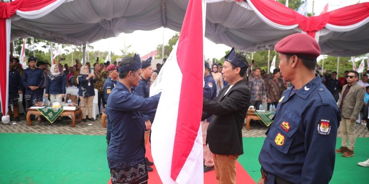 KPU Tanah Bumbu Terima Kirab Pemilu 2024