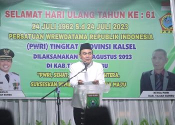 Zairullah Hadiri HUT PWRI ke-61 Tingkat Kalsel