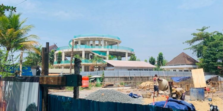Rumdin Walikota Banjarmasin akan Berdampingan dengan Bangunan ‘Ala Koleseum’ Ini