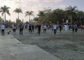 Bupati Tanah Bumbu Zairullah Azhar Senam Pagi Bersama ASN