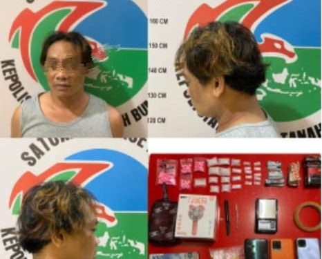 Sempat Buang Paket Sabu, SA Diamankan Polisi