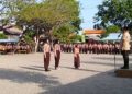 Kwaran Kusan Hilir Gelar Upacara HUT ke-62 Hari Pramuka