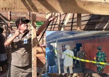 Satpol PP dan Damkar Tanah Bumbu Bongkar Warung Kopi Jadi Tempat Prostitusi