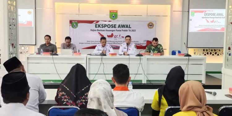 Pemkab Tanah Bumbu Bersama DPRD Bahas Wacana Tambahan Dana Parpol
