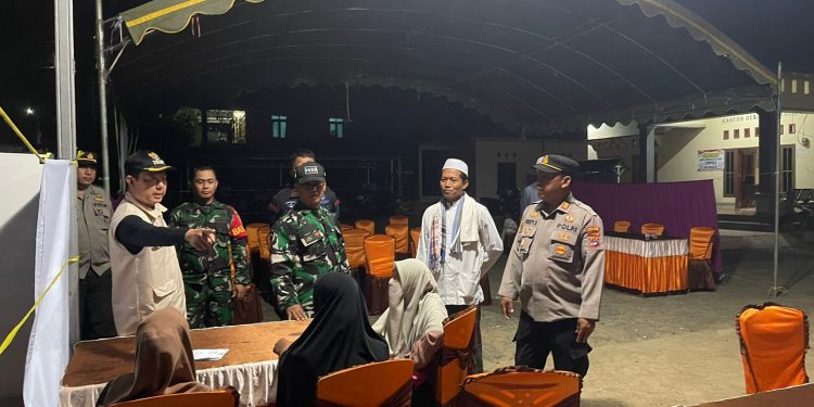 Muspika Kecamatan Teluk Kepayang Tinjau Persiapan Pilkades Serentak