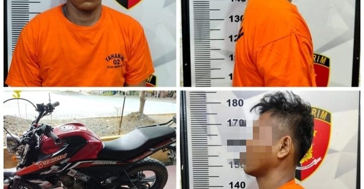 Pencuri Sepeda Motor di Taman Educasion Park, Ditangkap Polisi