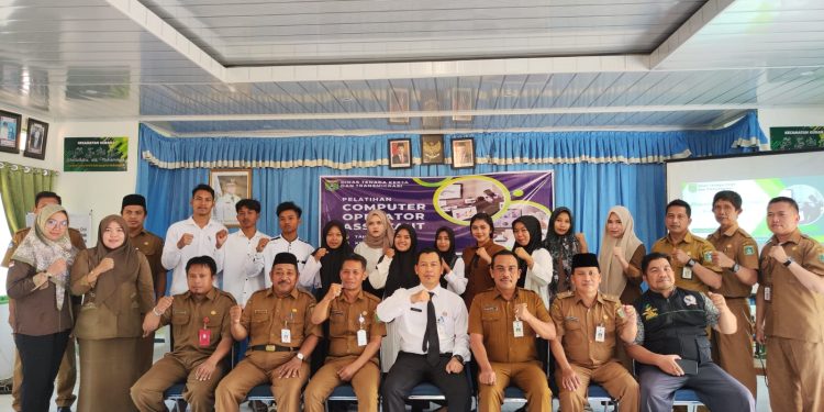 Tingkatkan SDM, Tanah Bumbu Gelar Pelatihan Computer Operator Assistant