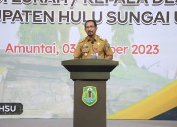 DPMD HSU Gelar Sosialisasi Anti Kopupsi bagi Lurah/ Kepala Desa
