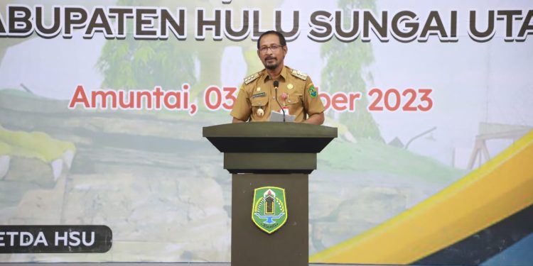 DPMD HSU Gelar Sosialisasi Anti Kopupsi bagi Lurah/ Kepala Desa