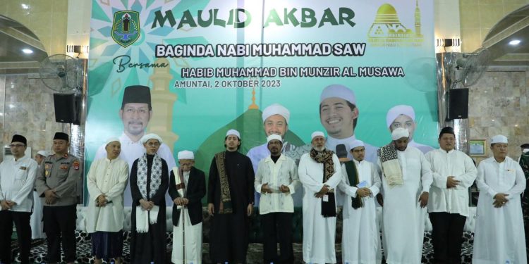 Peringatan Maulid Nabi di Mesjid Agung At-Taqwa Amuntai