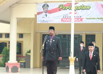 Pj Bupati HSU Pimpin Peringatan Hari Kesaktian Pancasila