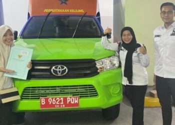 Tanah Bumbu Dapat Bantuan Mobil Perpustakaan Keliling dari Perpustakaan RI