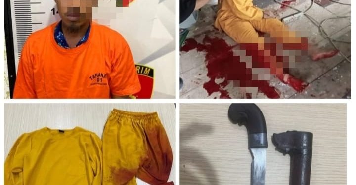Hamdan Tusuk Istri Sendiri Hingga Bersimbah Darah
