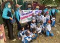 Murid TK Penggerak di Banjarmasin Ini Belajar Mengenal Proses Anyaman Daun Purun