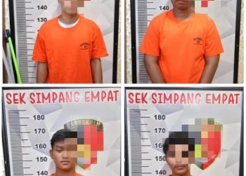 Empat Pengeroyok Lukmanil Hakim Ditangkap Polisi