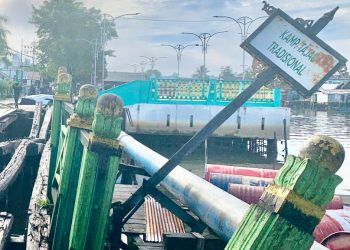 Jembatan Paling Gaduh di Banjarmasin Diperbaiki, Jamaah Masjid Sultan Suriansyah Ini Ucap Alhamdulillah